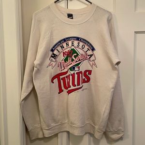 Vintage 1987 sweatshirt, MN Twins baseball size xl